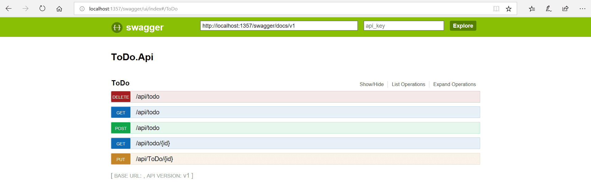 Adding Swagger help page to Web API project