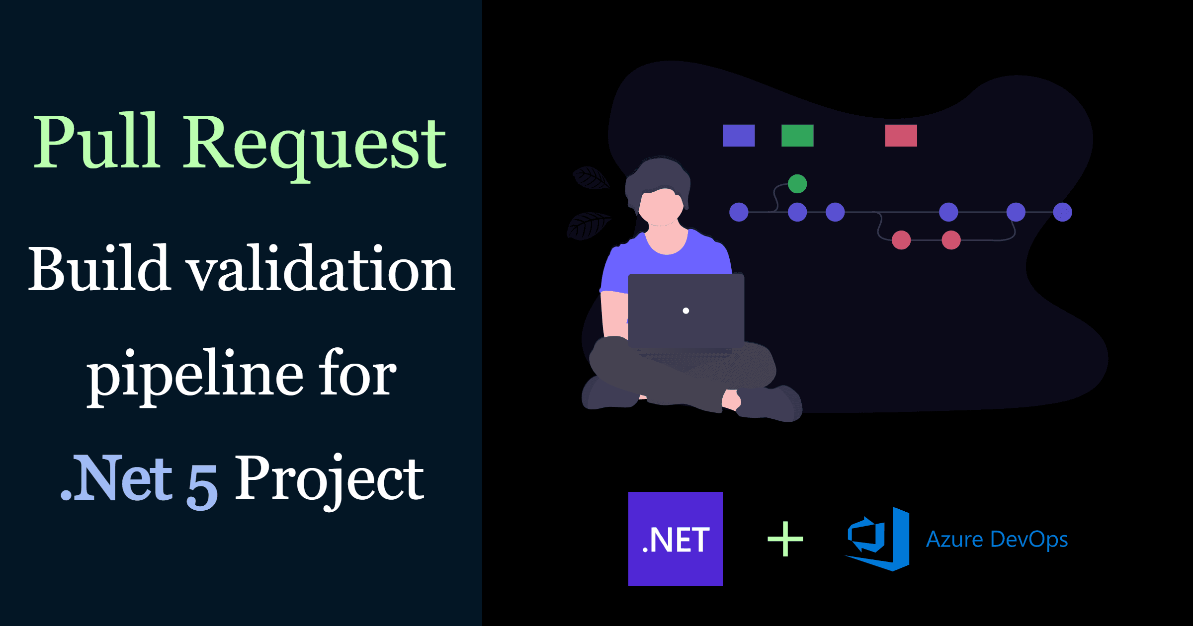 Azure DevOps Pull Request build validation pipeline for .Net 5 project